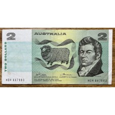 AUSTRALIA BILLETE DE 2 DOLARES